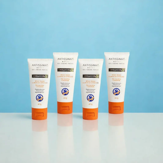 Super Combo: 4x Gel Creme Antissinais